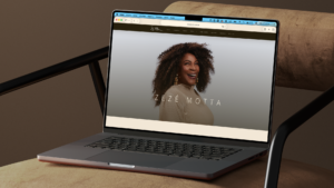 Site para portfólio Zezé Motta