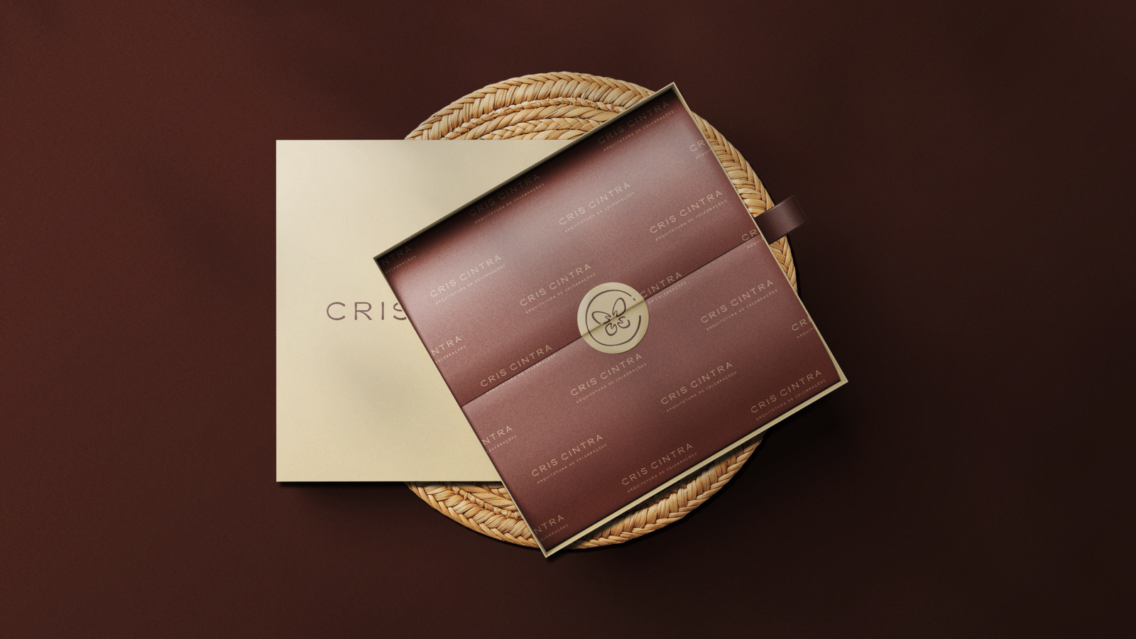Identidade visual para Cris Cintra, arquiteto de celebrações