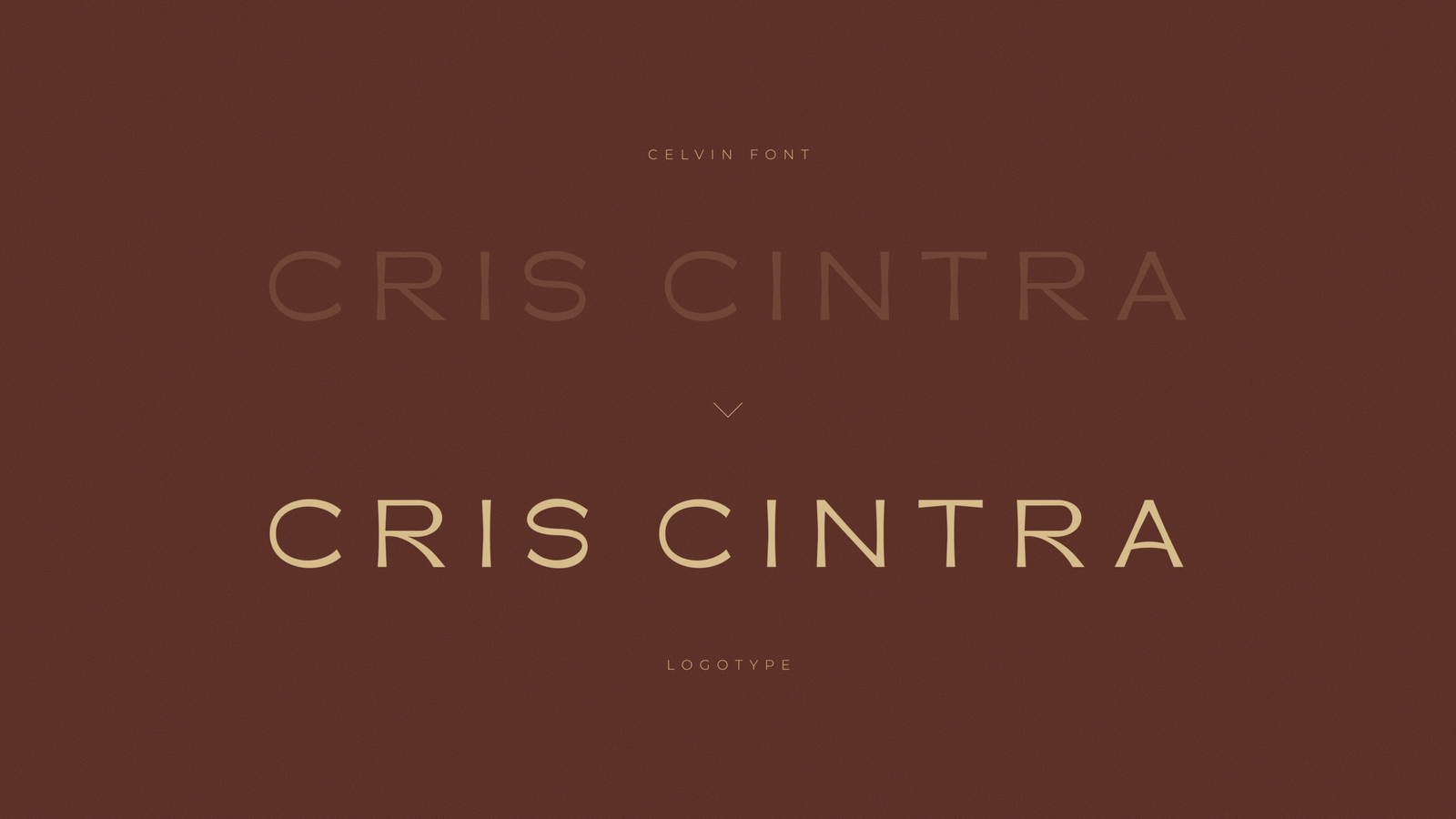 Identidade visual para Cris Cintra, arquiteto de celebrações