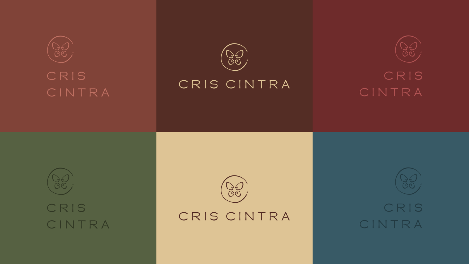 Identidade visual para Cris Cintra, arquiteto de celebrações